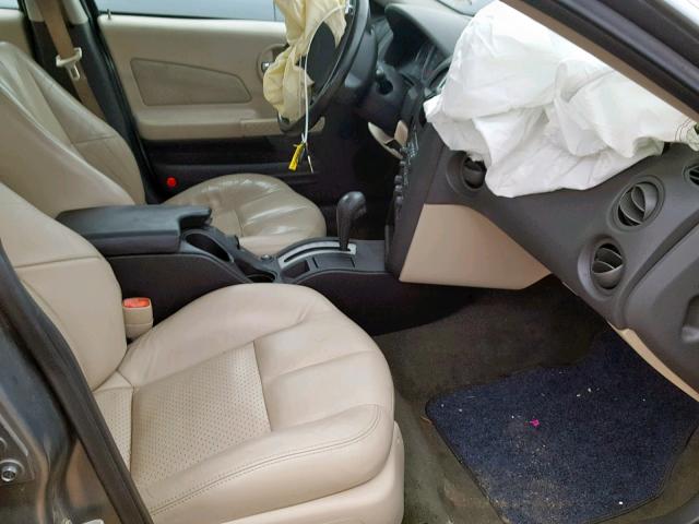 2G2WS522941215214 - 2004 PONTIAC GRAND PRIX GRAY photo 5