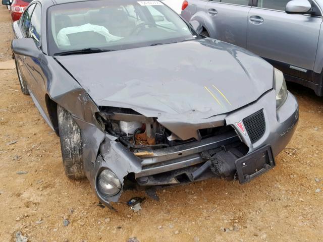2G2WS522941215214 - 2004 PONTIAC GRAND PRIX GRAY photo 9