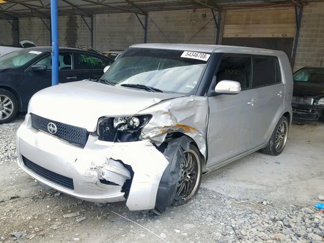 JTLKE50E881004407 - 2008 TOYOTA SCION XB Күміс фото 2