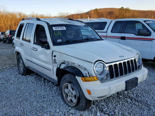 1J4GL58585W700432 - 2005 JEEP LIBERTY LI WHITE photo 9