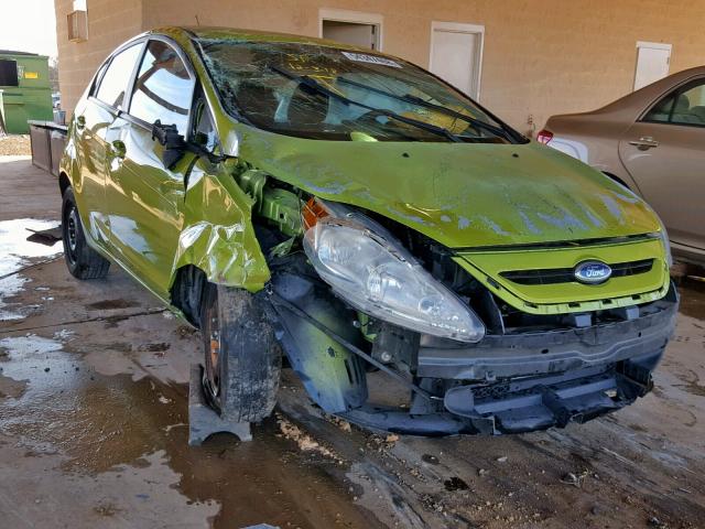 3FADP4EJ7CM137028 - 2012 FORD FIESTA SE GREEN photo 1