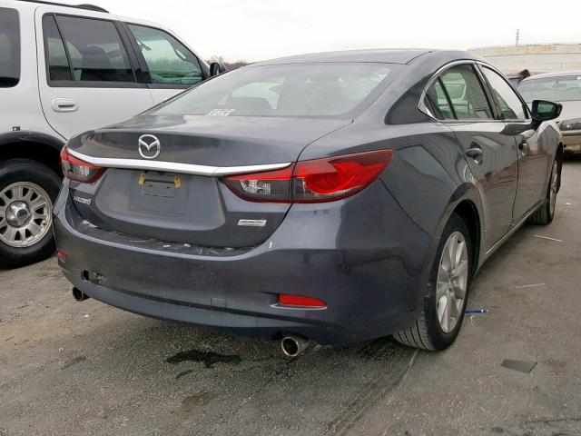 JM1GJ1U68E1120744 - 2014 MAZDA 6 SPORT GRAY photo 4