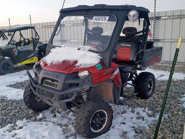 4XATH7EA9C2251924 - 2012 POLARIS RANGER 800 RED photo 2