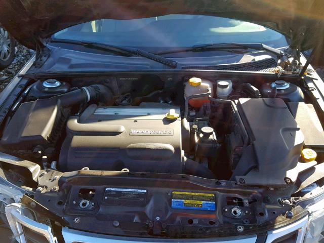 YS3FB49Y281112785 - 2008 SAAB 9-3 2.0T BLACK photo 7