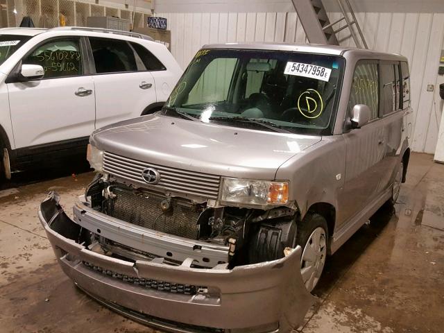 JTLKT324764058937 - 2006 TOYOTA SCION XB Сұр фото 2