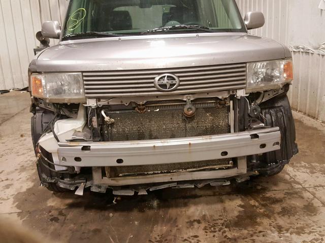 JTLKT324764058937 - 2006 TOYOTA SCION XB Сұр фото 9