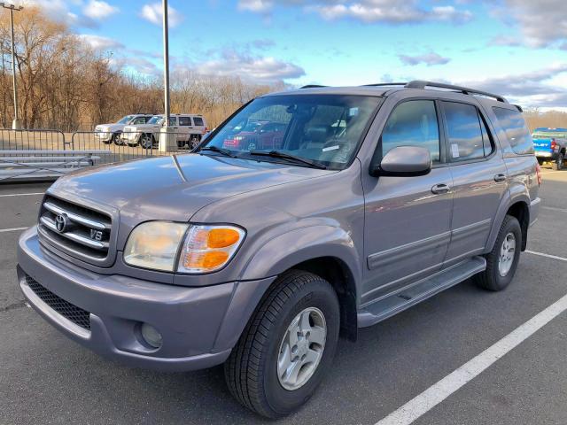 5TDBT48A92S130489 - 2002 TOYOTA SEQUOIA LI SILVER photo 2