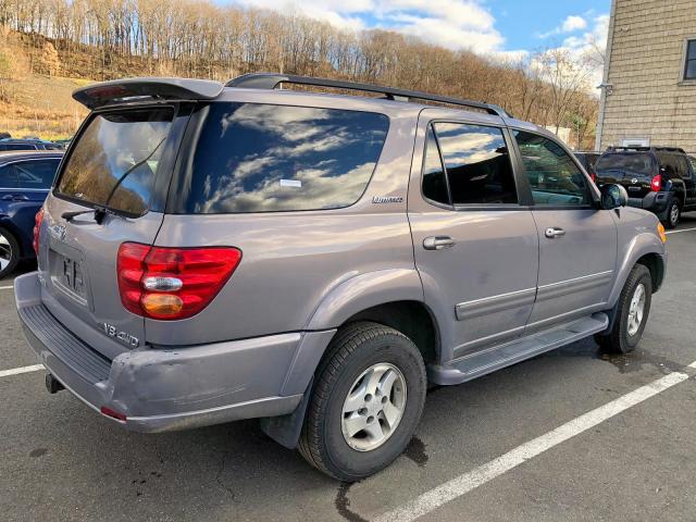 5TDBT48A92S130489 - 2002 TOYOTA SEQUOIA LI SILVER photo 3