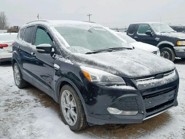 1FMCU0JX4EUC91773 - 2014 FORD ESCAPE TIT BLACK photo 1