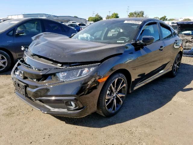 2HGFC2F86KH548028 - 2019 HONDA CIVIC SPORT  photo 2