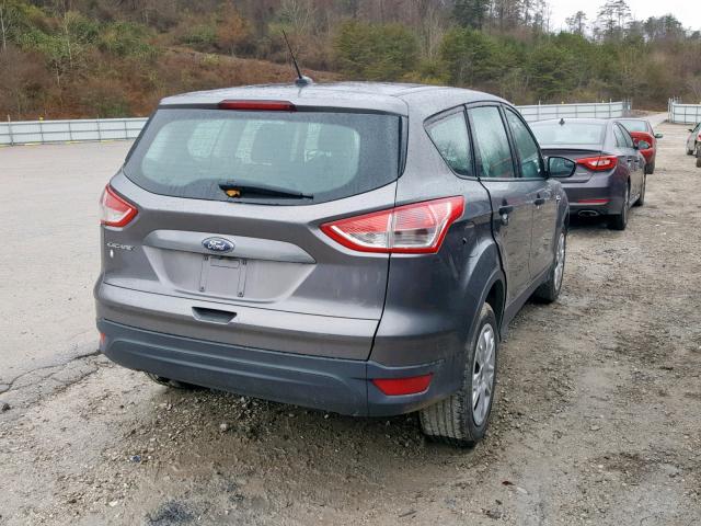 1FMCU0F76EUA51200 - 2014 FORD ESCAPE S GRAY photo 4