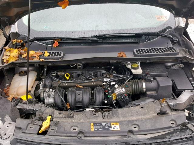 1FMCU0F76EUA51200 - 2014 FORD ESCAPE S GRAY photo 7