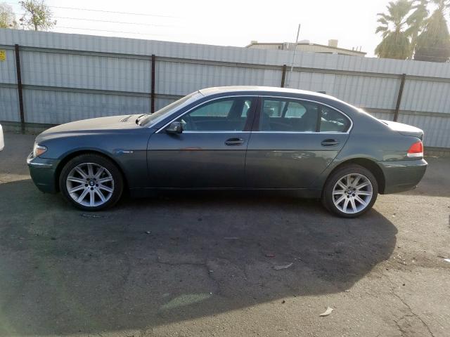 WBAGN63402DR03159 - 2002 BMW 745 LI BLUE photo 9