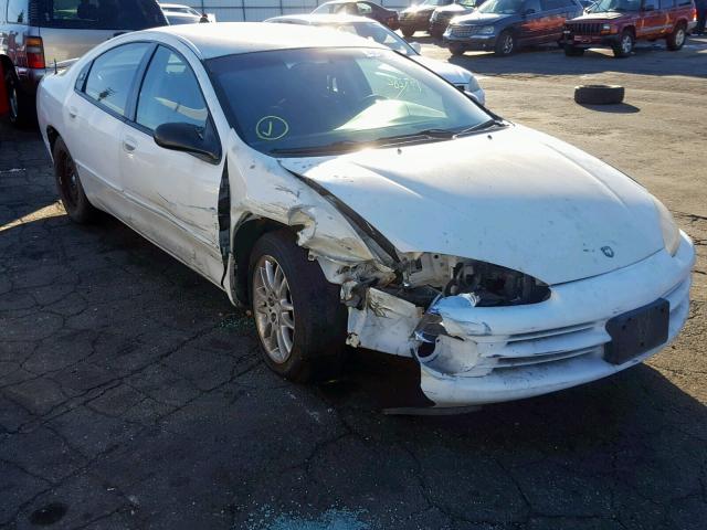 2B3HD46RX2H262600 - 2002 DODGE INTREPID S WHITE photo 1