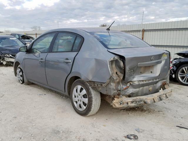 3N1AB61E47L692095 - 2007 NISSAN SENTRA 2.0 SILVER photo 3