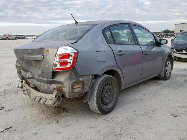 3N1AB61E47L692095 - 2007 NISSAN SENTRA 2.0 SILVER photo 4