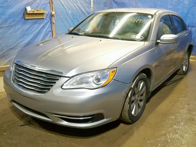 1C3CCBBB7DN512818 - 2013 CHRYSLER 200 TOURIN SILVER photo 2