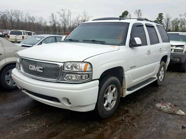 1GKEK63U16J138378 - 2006 GMC YUKON DENA WHITE photo 2