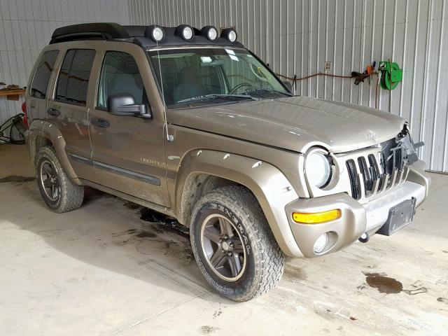 1J4GL38K74W176599 - 2004 JEEP LIBERTY RE GOLD photo 1