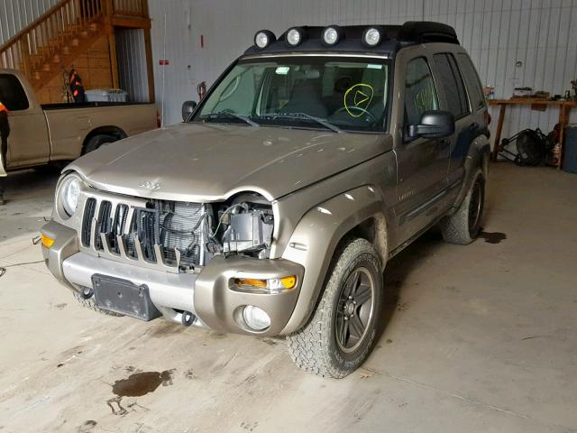 1J4GL38K74W176599 - 2004 JEEP LIBERTY RE GOLD photo 2