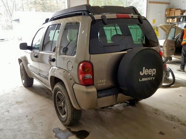 1J4GL38K74W176599 - 2004 JEEP LIBERTY RE GOLD photo 3