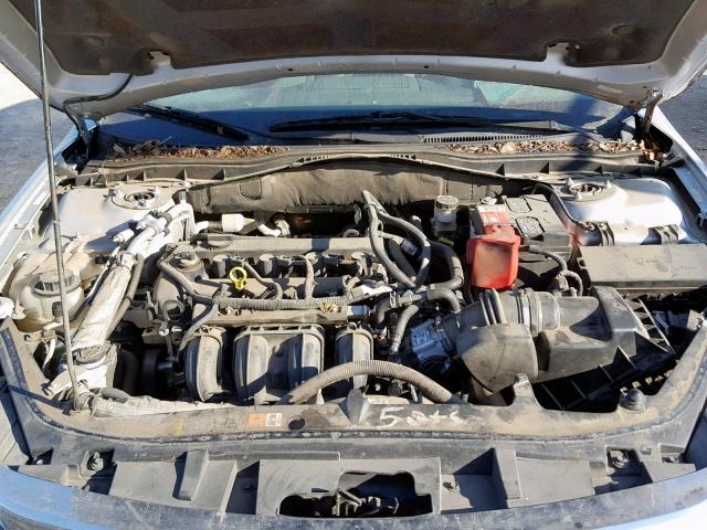 3FAHP0GA3BR337218 - 2011 FORD FUSION S SILVER photo 7