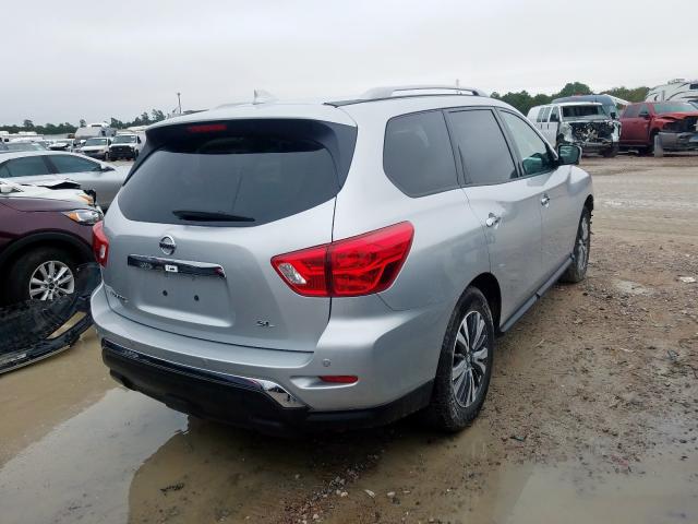 5N1DR2MN8KC628247 - 2019 NISSAN PATHFINDER SILVER photo 4