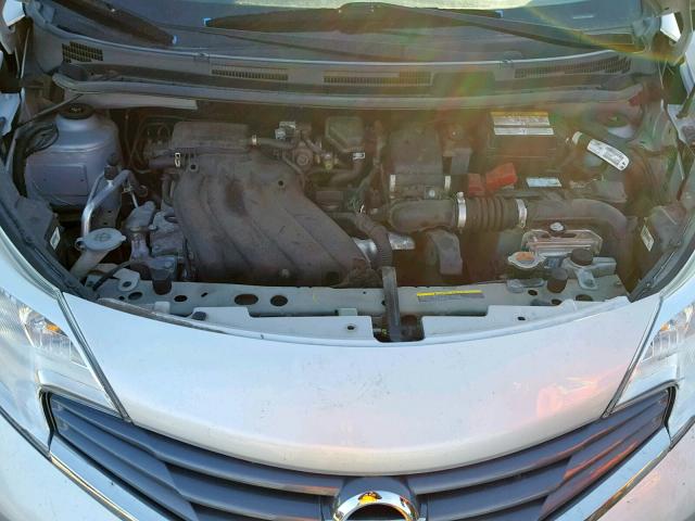 3N1CE2CP0EL402682 - 2014 NISSAN VERSA NOTE SILVER photo 7