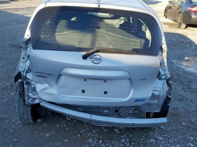 3N1CE2CP0EL402682 - 2014 NISSAN VERSA NOTE SILVER photo 9