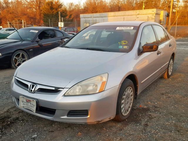 1HGCM56186A087794 - 2006 HONDA ACCORD VAL SILVER photo 2