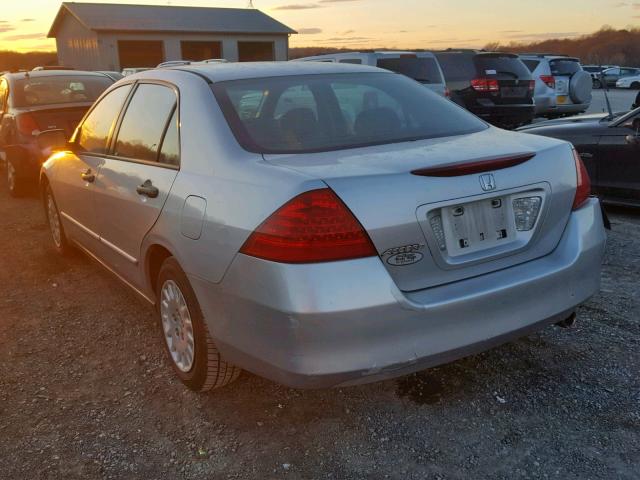 1HGCM56186A087794 - 2006 HONDA ACCORD VAL SILVER photo 3