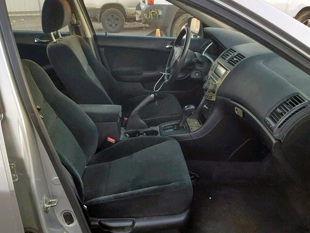 1HGCM56186A087794 - 2006 HONDA ACCORD VAL SILVER photo 5