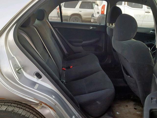 1HGCM56186A087794 - 2006 HONDA ACCORD VAL SILVER photo 6