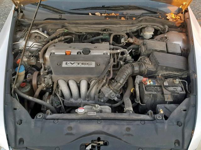 1HGCM56186A087794 - 2006 HONDA ACCORD VAL SILVER photo 7