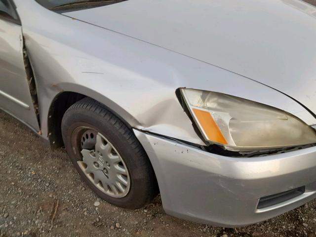 1HGCM56186A087794 - 2006 HONDA ACCORD VAL SILVER photo 9