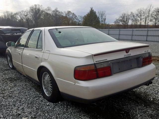 1G6KS54YXXU929330 - 1999 CADILLAC SEVILLE SL WHITE photo 3