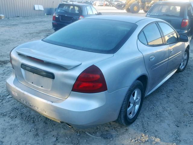 2G2WP552161156157 - 2006 PONTIAC GRAND PRIX SILVER photo 4