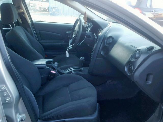 2G2WP552161156157 - 2006 PONTIAC GRAND PRIX SILVER photo 5