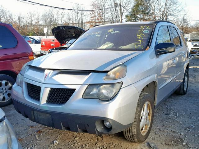 3G7DB03EX5S538612 - 2005 PONTIAC AZTEK GRAY photo 2