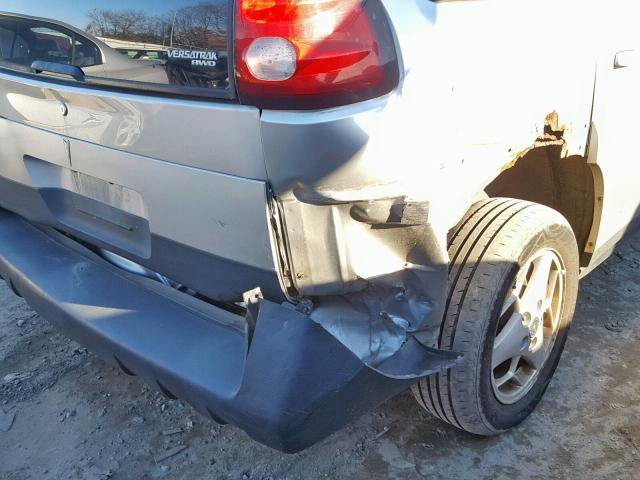 3G7DB03EX5S538612 - 2005 PONTIAC AZTEK GRAY photo 9