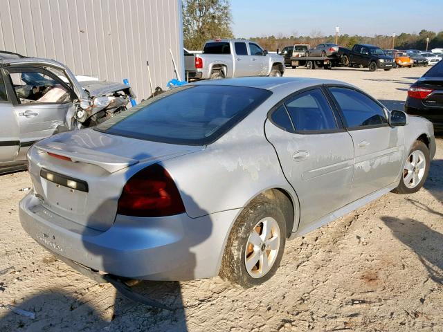 2G2WP522851138676 - 2005 PONTIAC GRAND PRIX SILVER photo 4