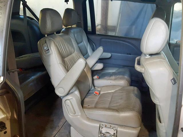 5FNRL38746B501811 - 2006 HONDA ODYSSEY EX GRAY photo 6