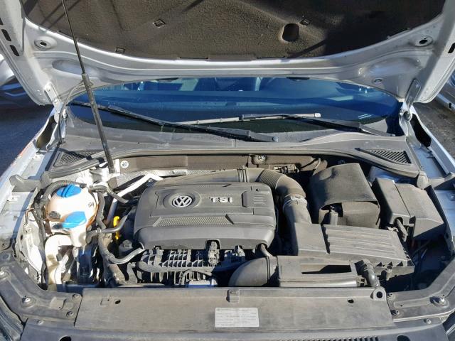 1VWBT7A35FC061589 - 2015 VOLKSWAGEN PASSAT SE SILVER photo 7