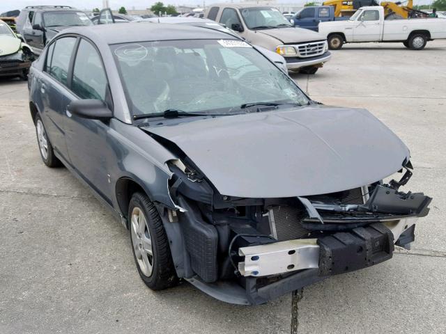 1G8AZ55FX7Z174873 - 2007 SATURN ION LEVEL GRAY photo 1