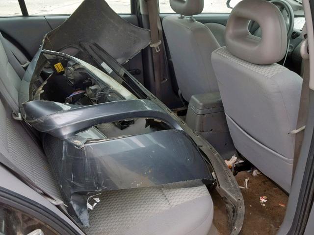 1G8AZ55FX7Z174873 - 2007 SATURN ION LEVEL GRAY photo 6