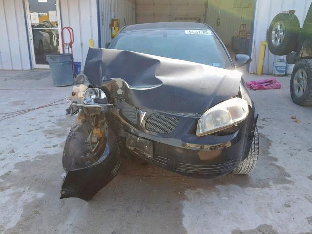 1G2AL18F387204289 - 2008 PONTIAC G5 BLACK photo 9