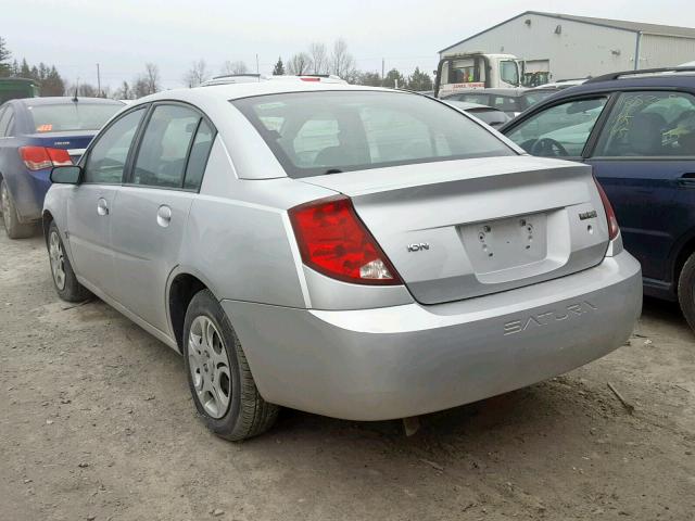 1G8AJ52F35Z132537 - 2005 SATURN ION LEVEL SILVER photo 3