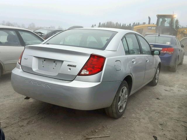 1G8AJ52F35Z132537 - 2005 SATURN ION LEVEL SILVER photo 4