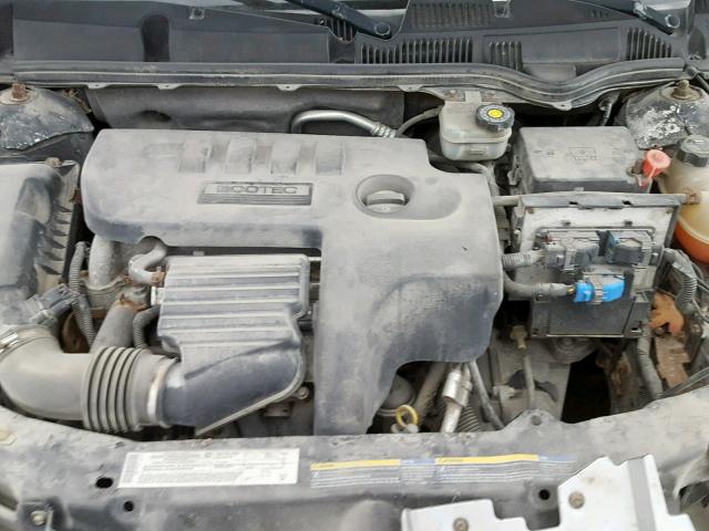 1G8AJ52F35Z132537 - 2005 SATURN ION LEVEL SILVER photo 7