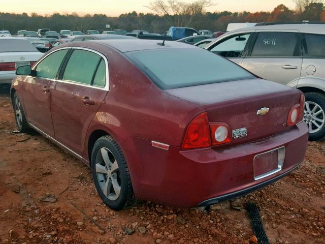 1G1ZJ57B59F102809 - 2009 CHEVROLET MALIBU 2LT RED photo 3